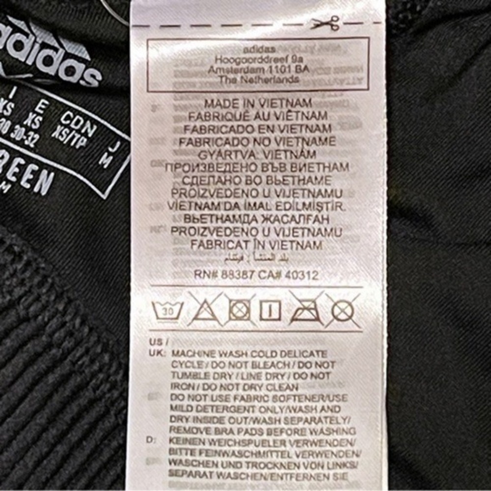 Adidas x Peloton Digi Motion HEAT.RDY Believe This Bra Graphic Print XS NEW - Picture 11 of 16